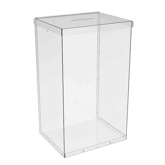 Ящик EKOSTAR без замка для пожертвований и сбора денег 250x200x420. Объем 21 литров Киев