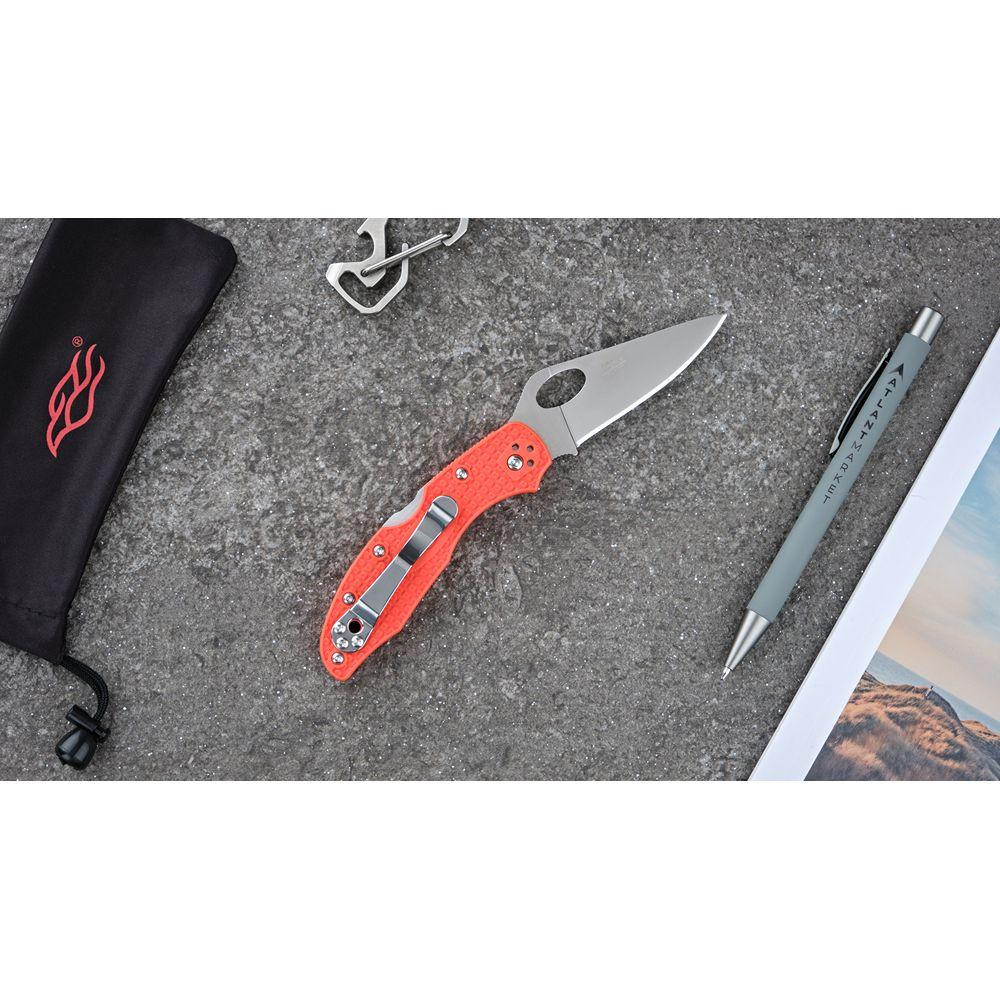 Ніж складаний кишеньковий Firebird F759M (7.5 см) 440C / G10 нейлон помаранчевий Киев - изображение 17