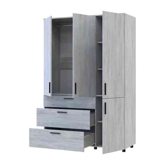 Шафа для одягу Doros Торн Сосна Натті 3 ДСП/3Ш (штанга) 135х51.6х200 (DRS-012081) Дніпро