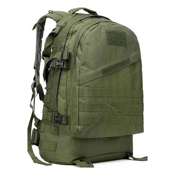 Тактический штурмовой рюкзак на 40 л, M11US Army (50x39x25 см), Оливковый / Военный рюкзак на системе Molle Киев