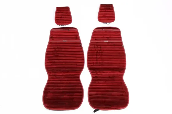 Накидка на сідницю Elegant Napoli передня червоний (2 шт. з підголовками) Вінниця