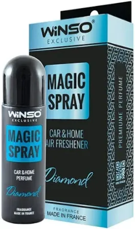 Ароматизатор повітря WINSO Magic Spray DIAMOND 30 мл – Вишуканий аромат для стильного простору Ковель