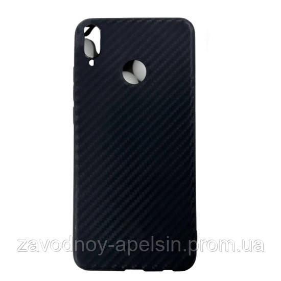 Huawei honor 8X (JSN-L22) черный чехол накладка (карбон) Одесса - изображение 1