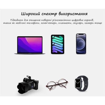 Серветки XoKo Screen Tech fibre 1шт (XK-TF-2-WH) Вінниця - фото 4