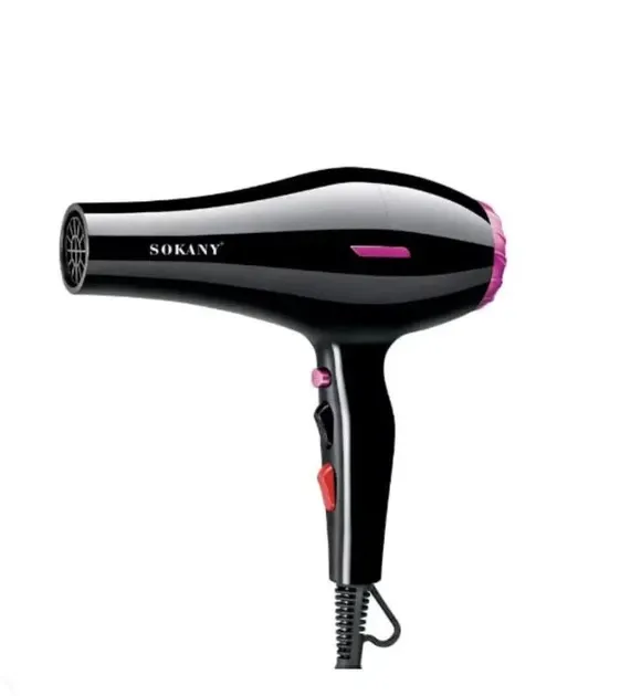 Фен для волосся SK-14002 2400 Вт з 2 режимами швидкості та температури, петля для підвішування, потужний фен Одеса - фото 2