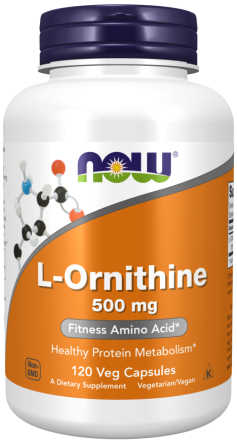 Л-Орнітин (L-Ornithine) 500 мг 120 капсул Київ