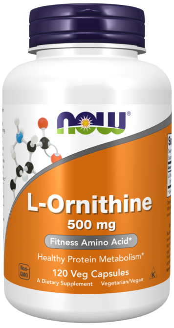 Л-Орнитин (L-Ornithine) 500 мг 120 капсул Київ - фото 1