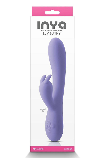 Вибратор кролик NS Novelties INYA LUV BUNNY PURPLE Sex Aura Киев - изображение 4