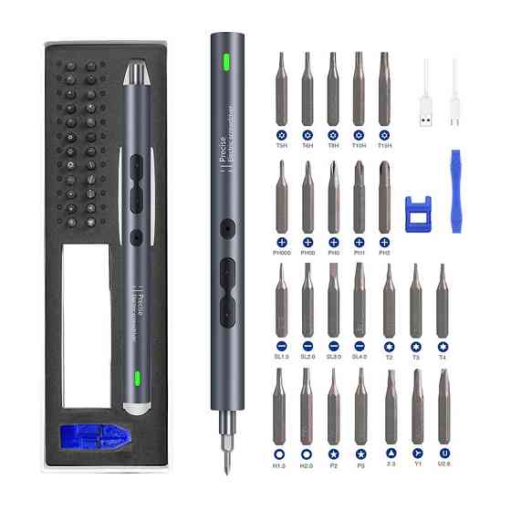 Електровикрутка міні набір 28 в 1 AC Prof 3760 Київ