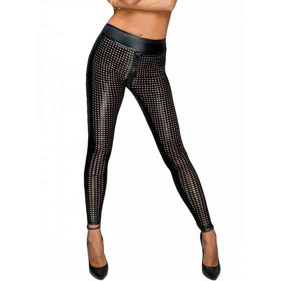 Брюки женские с перфорацией сетка F233 Noir Handmade S Sex Aura Киев