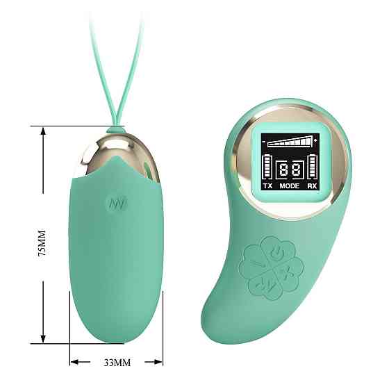 Виброяйцо PRETTY LOVE Mina-10 vibration functions 9 speed levels, Wireless remote control Sex Aura Киев