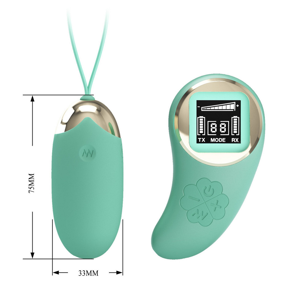 Віброяйце PRETTY LOVE Mina-10 vibration functions 9 speed levels, Wireless remote control Sex Aura Київ - фото 3
