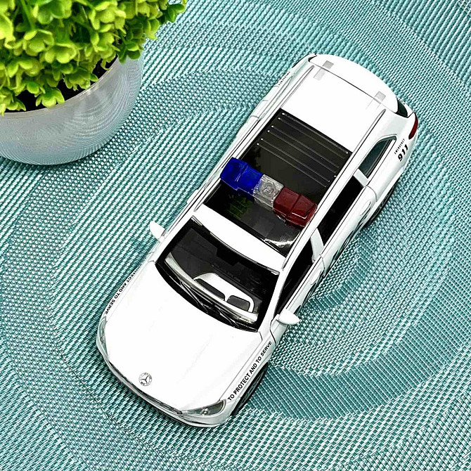 Машина Автосвіт Mercedes gls інерційна відчиняються двері 16.5 см Біла (AP-1957) Чернігів - фото 7