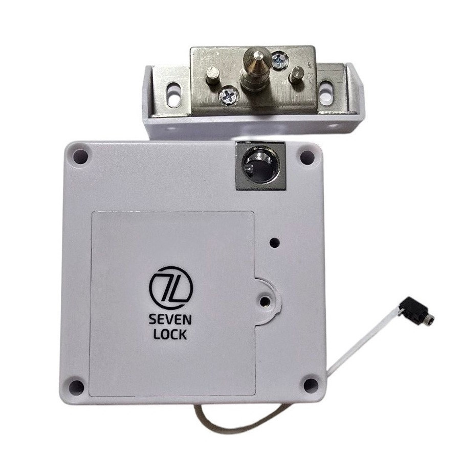 Меблевий RFID замок SEVEN LOCK SL-7733B Bluetooth white Київ - фото 13