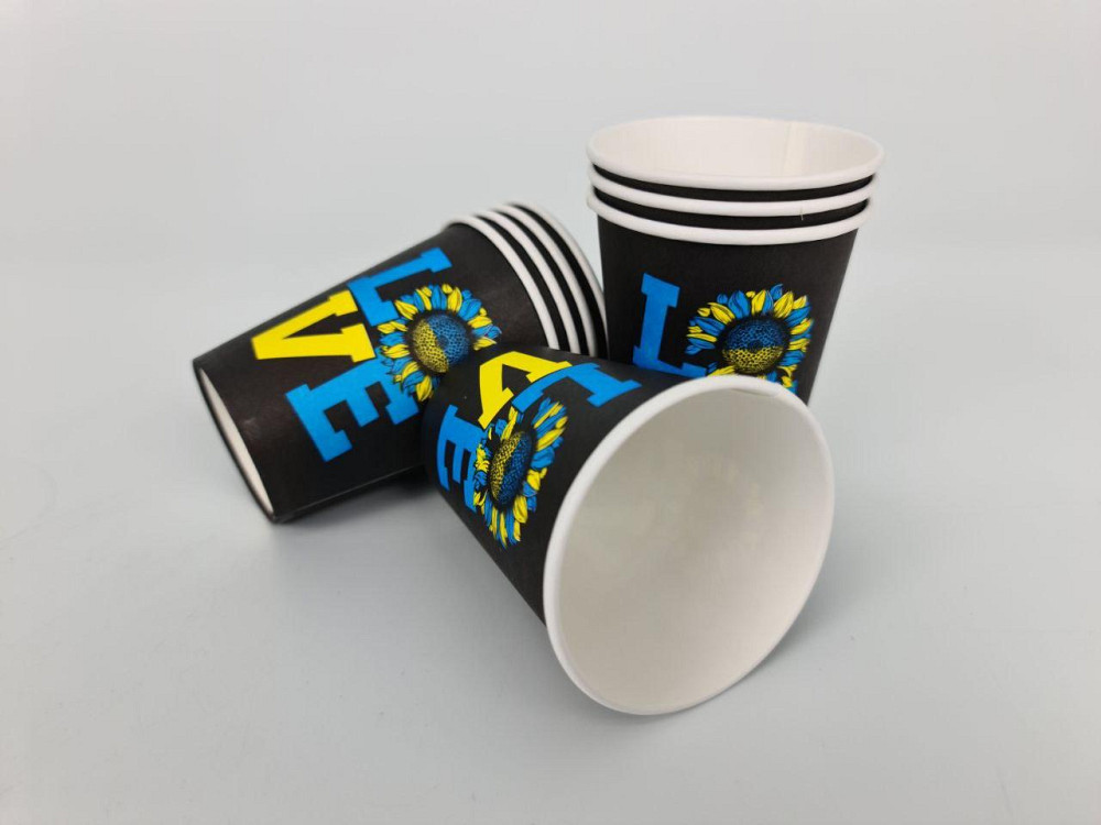 Стаканчики для кави 250 мл "LOVE" Маестро h9 (50 шт.) Харків - фото 4