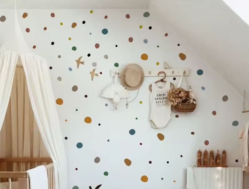 Набор виниловых наклеек декоративный в детскую комнату 