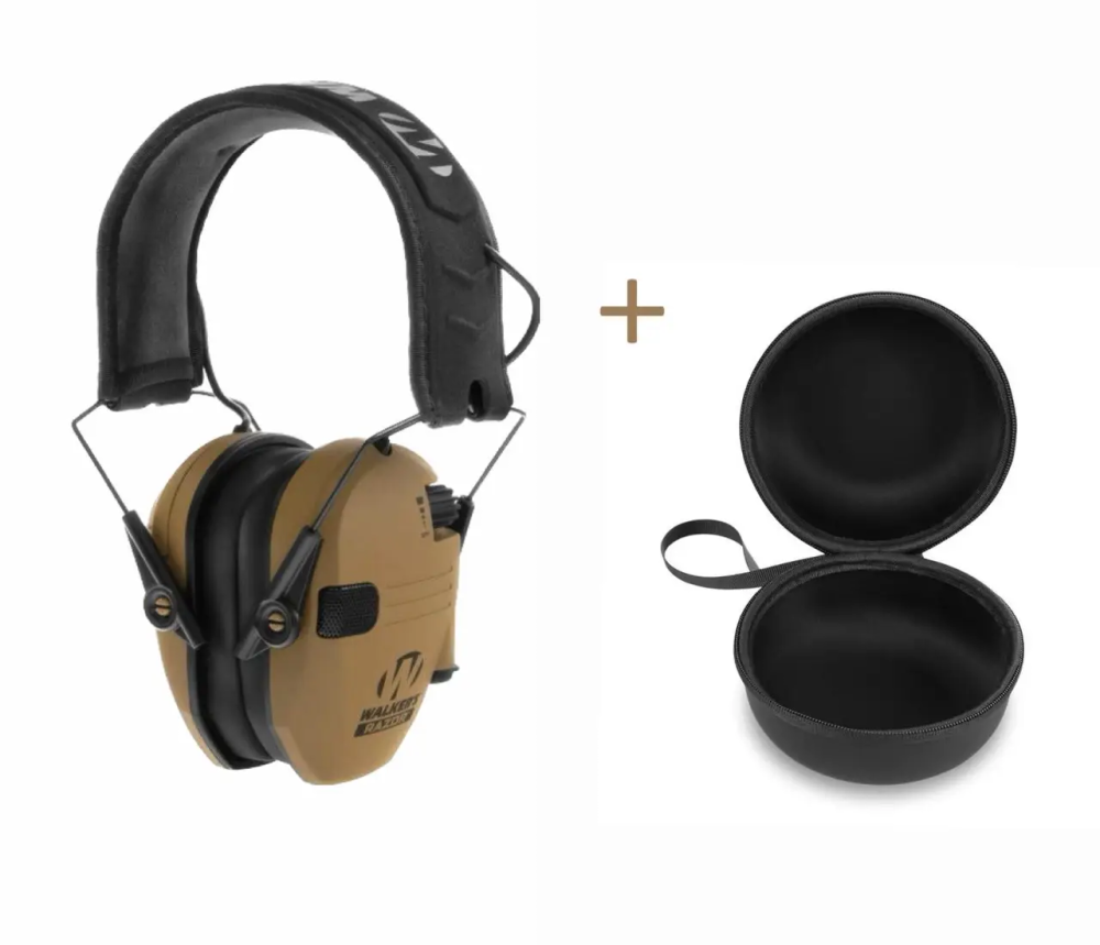 Активные наушники Walkers Razor с чехлом и креплениями OPS Core Чебурашки Койот Винница - изображение 7