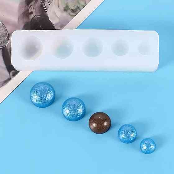 Молд маленький Напівсфери 23 на 85 мм сірий Київ