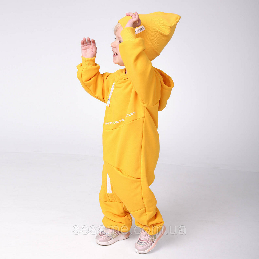 Комбінезон трикотажний ромпер Драйв Жовтий Харків - фото 6