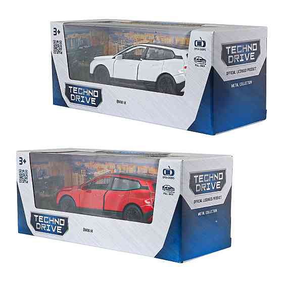 Автомодель - BMW iX (червоний, білий) Дніпро