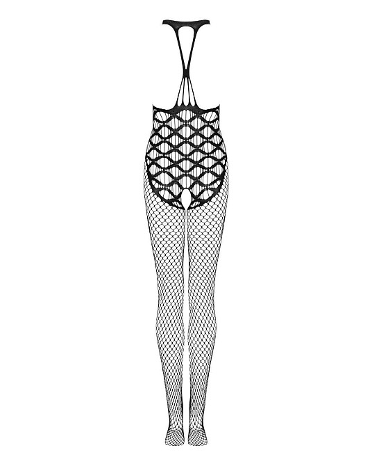 Сетчатый бодистокинг с имитацией боди Obsessive Bodystocking G332 S/M/L, black, с доступом Sex Aura Киев - изображение 6