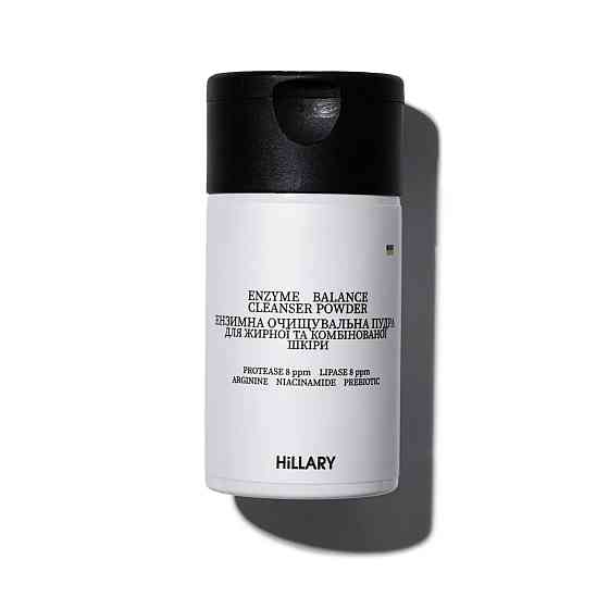 Энзимная очищающая пудра для жирной и комбинированной кожи Enzyme Balance Cleanser Powder Hillary 40 г Винница