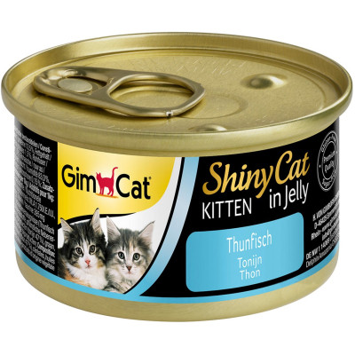 Консервы для кошек GimCat Shiny Kitten Для котят с тунцом 70 г (4002064413358) Винница - изображение 1