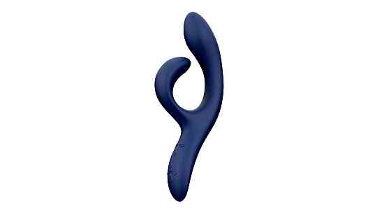 Смарт вибратор-кролик We-Vibe Nova Midnight Blue, эргономичный, регулируемый угол наклона ствола Sex Aura Киев