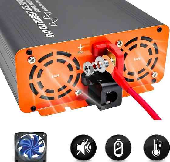 Инвертор напряжения Datauboss 12В на 220В мощностью 2000Вт. Харьков