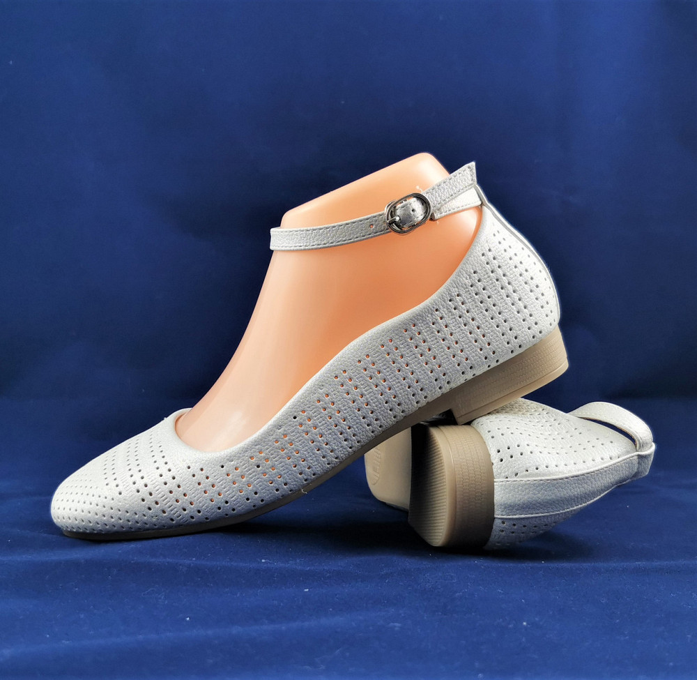 . Жіночі Балетки Білі Мокасини Туфлі (розміри: 37,38) — 80-5 Дніпро - фото 6