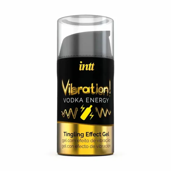 Рідкий вібратор Intt Vibration Vodka (15 мл), густий гель, дуже смачний, діє до 30 хвилин Львів