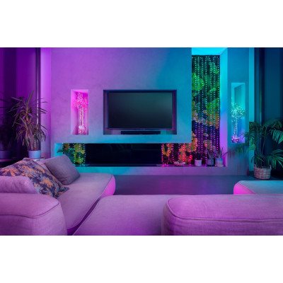 Гірлянда Twinkly mart LED, Strings USB 100 Pearl-shaped RGB LEDs, Green Wire, USB-C 6м (TWKP100RGB-G) Вінниця - фото 4