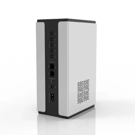 Джерело безперебійного живлення Mini UPS SKE SIRIUS 45W 30000mAh 5V/9V/12V/24V/PoE, LiFePO4 2*15Ah, для роутера та оптичного Киев