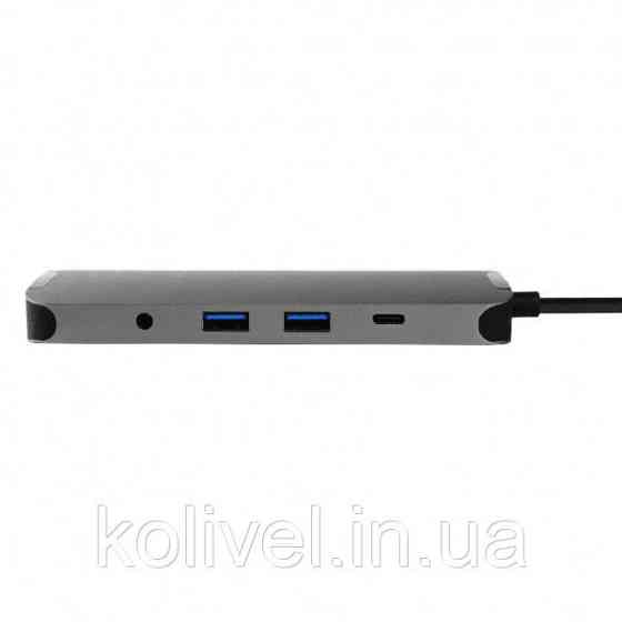 Док-станція USB3.2 Type-C --> HDMI/USB 3.2x2/RJ45/USB-C/SD/TF/PD 80W/Audio 9-in-1 DSC-901 CHIEFTEC (DSC-901) Київ
