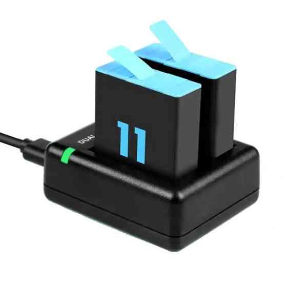 Зарядка GoPro 12/11/10/9 два слоти AC Prof GP906 Київ