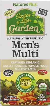 Мультивітаміни для чоловіків Source of Life Garden Men's Multi Naturе's Plus 90 таб Київ