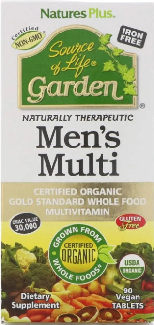 Мультивітаміни для чоловіків Source of Life Garden Men's Multi Naturе's Plus 90 таб Київ - фото 1
