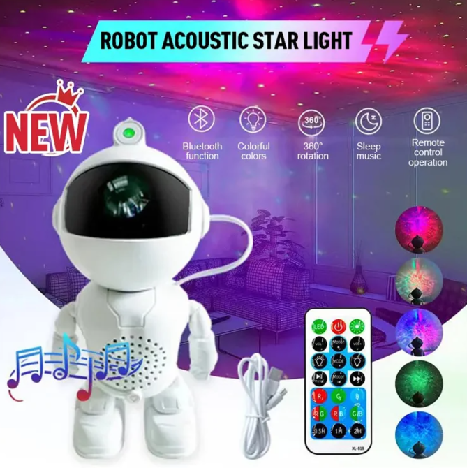 Лазерный ночник-проектор звездного неба 