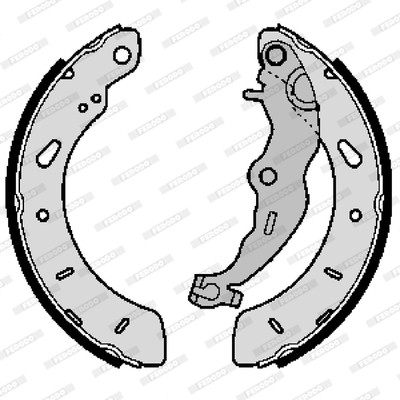 Гальмівні колодки FERODO FSB4164 Вінниця - фото 1