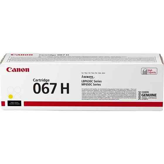 Картридж Canon 067H MF651Cw/MF655Cdw/MF657Cdw/LBP631Cw/LBP633Cdw Yellow (5103C002) ( Yellow ) Харків