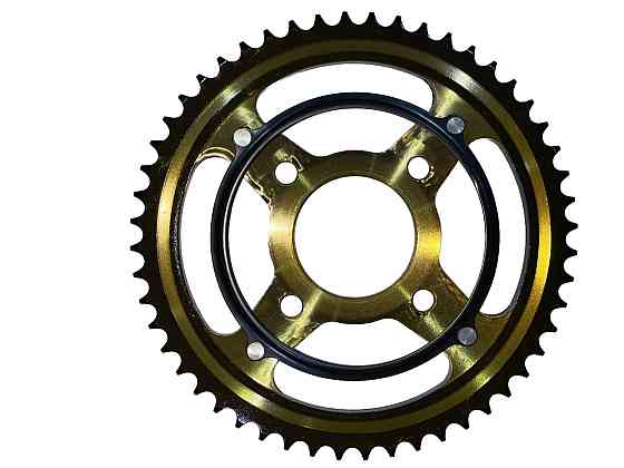 Звезда трансмиссии (задняя) VIPER V200R 428x52T (PCD=4*90mm, HUB=58mm) (ОБОДОК) SFR Gold Мукачево