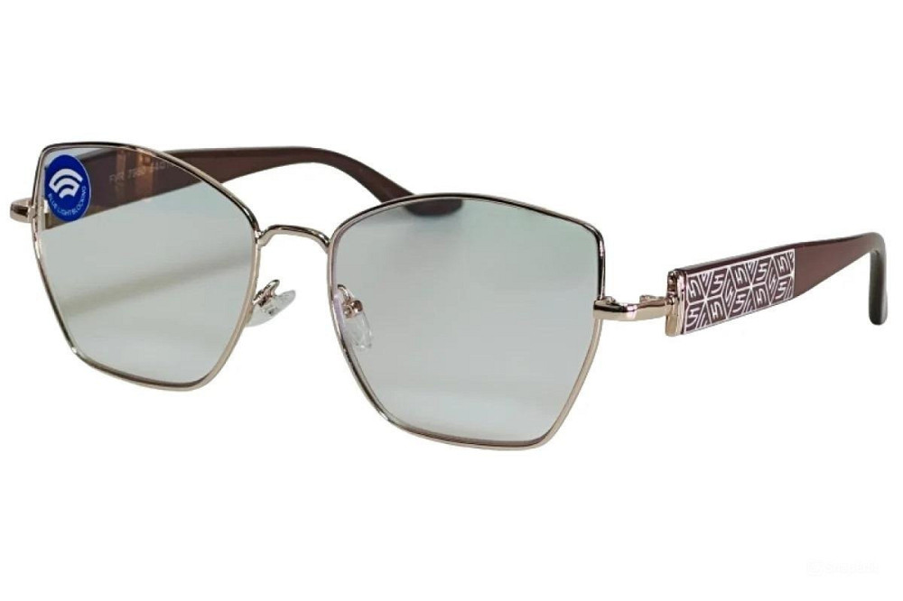 Окуляри з діоптрією Gold (15% затемнення + Blue Blocker) +3.0 Луцьк - фото 1