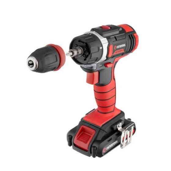 Дриль-Шуруповерт акумуляторний INTERTOOL WT-0317 Коломия