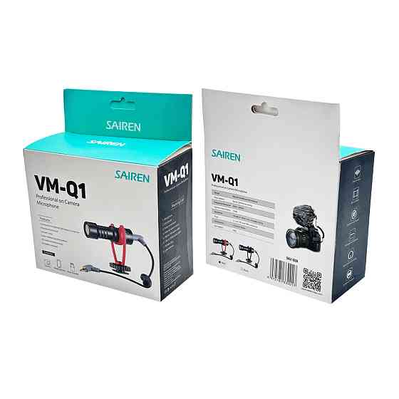 Мікрофон накамерний Ulanzi SAIREN Cardioid Directional Microphone (UV-1828 VM-Q1) Київ