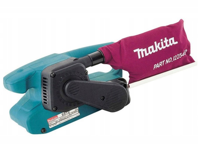 Ленточная шлифмашина Makita 9910: 650 Вт, 270 м/мин., размер ленты 76 x 457 мм Киев - изображение 2