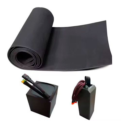 Термоусадочная трубка Полиолефин 150x0.3мм, 90/45мм, 1м, черная Винница - изображение 4