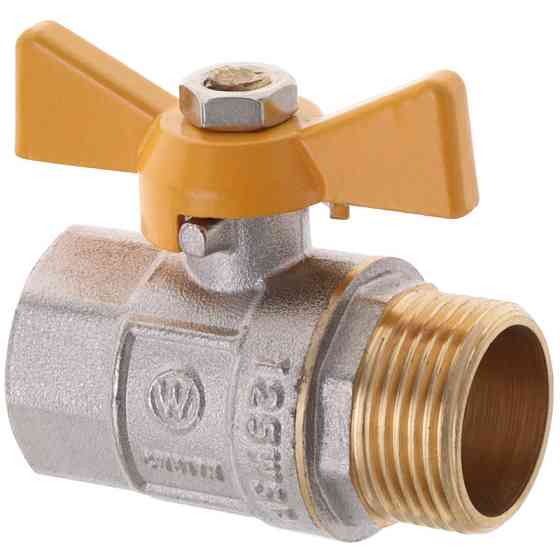 Кран шаровой Waterpro WP607-20FMW-Y - 3/4