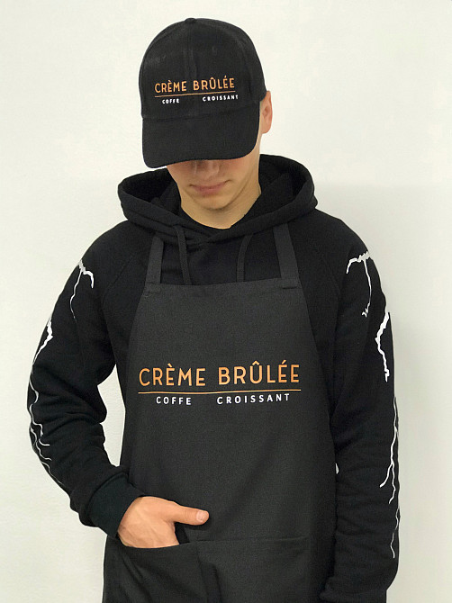 Фартух з індивідуальним логотипом. Фартухи для працівника. Корпоративний одяг. Чернівці - фото 4