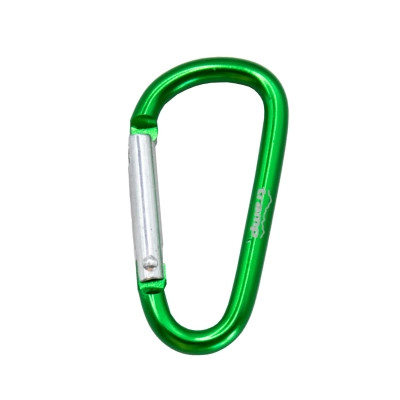 Карабин туристический Tramp Набір 10 шт без муфти 5 cм Green (UTRA-298-green) Винница - изображение 1