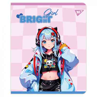 Тетрадь Yes Bright teenagers А5 12 листов клетка (767490) Винница